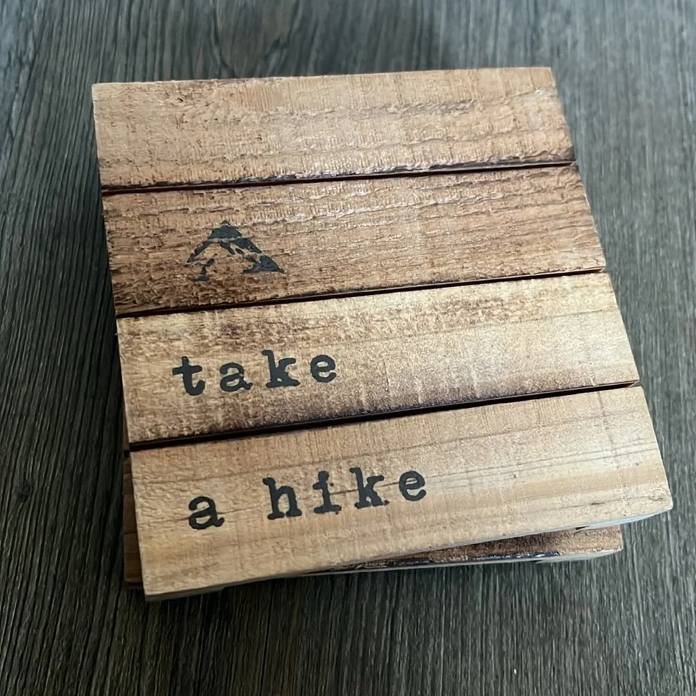 New mini wooden pallet coaster